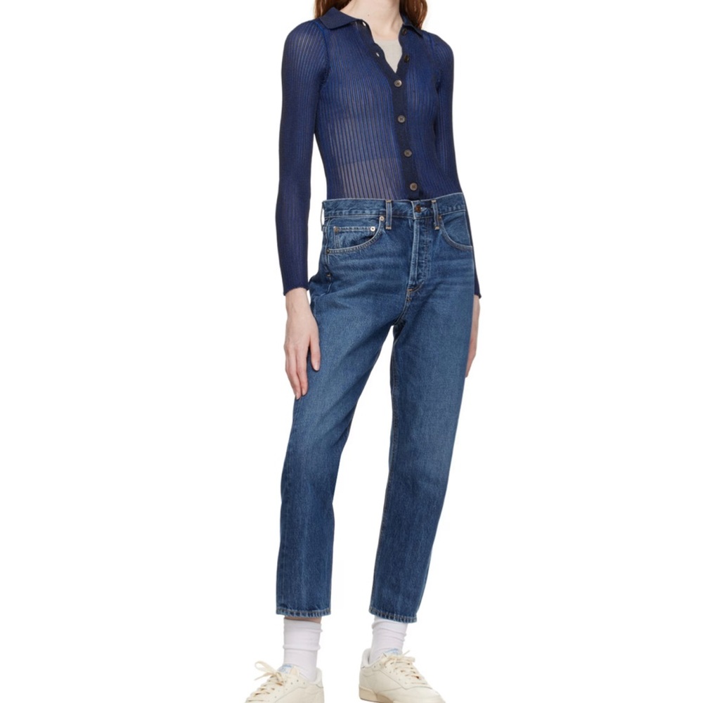 Agolde blue Parker jeans size 24